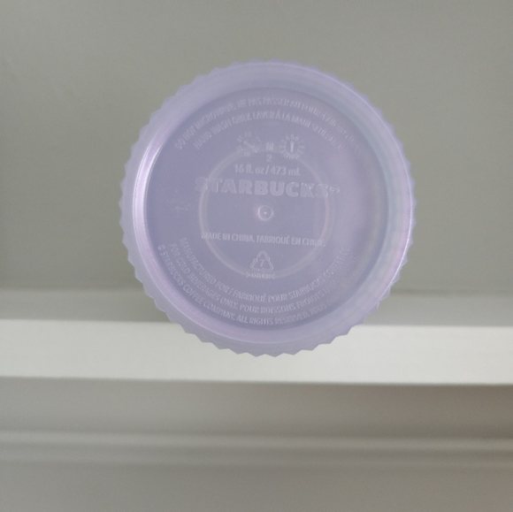 NWOT Starbucks 2021 Holiday Icy Lilac Studded Tumbler Cup - Picture 4 of 4